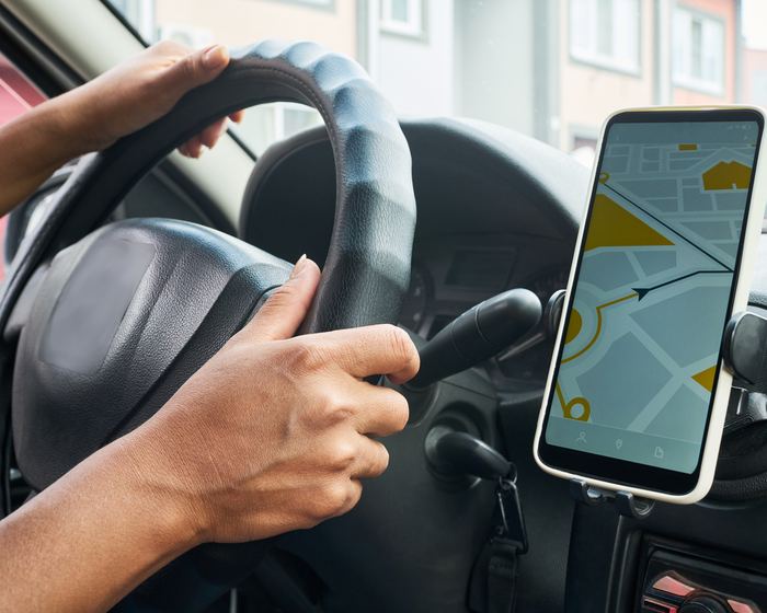 Aplicativo para choferes, conectado con Waze